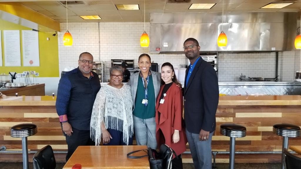Stephanie Ross, Director of AEL, Dr. Mays, from Special Schools, met with Pastor Dr. T. Grant-Malone of St. John’s Missionary Baptist Church to discuss strategies to extend programming in 3rd Ward Houston. #seetheimpact