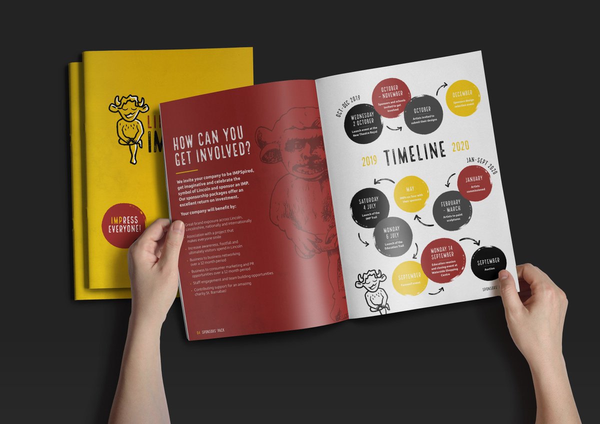 HelpMeRuddocks's tweet photo. We are very excited for the launch of @LincImpTrail!

As the #brand creators, and design &amp; print partner we are thrilled to be involved with this event which celebrates the culture and heritage of Lincoln and supports @StBarnabasLinc 

#impstrail @wildinart @EBP_UK @Lincoln_BIG https://t.co/whtIPNXUtg