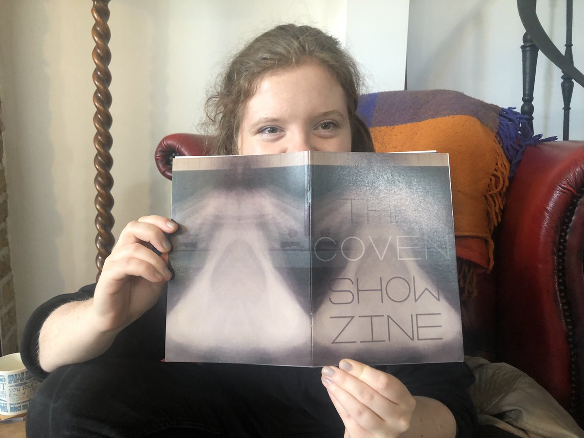 Today!! And also ... our zines have arrived!!!! 
<a href="/COVENtheshow/">COVEN</a>
