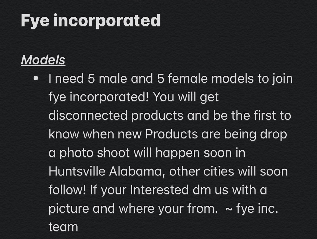fyeinc_'s tweet photo. WERE RECRUITING!!!! If your interested in joining the team dm us and we’ll let you know the necessary steps!! retweet and spread the word!!!!🔥‼️ https://t.co/1yKn3Au4VO