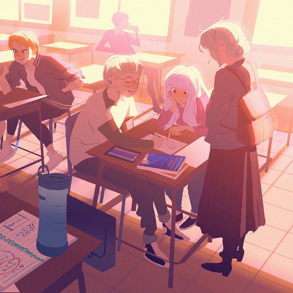 Hilda’s inviting Claude to a party at her mansion and Ignatz is drawing Fruits Basket fanart 💀

#fe3h #FireEmblemThreeHouses #FE3Houses #GoldenDeer