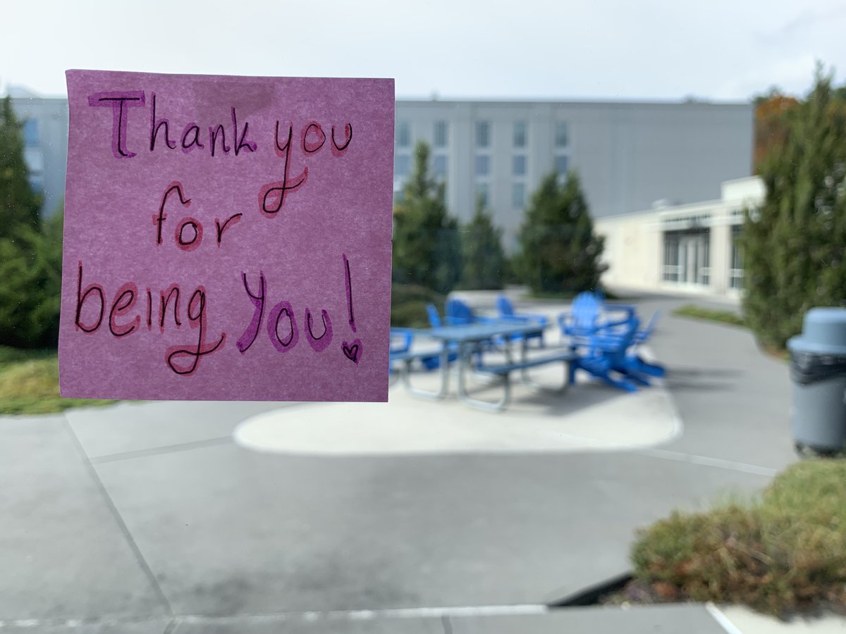 TweetDHS's tweet photo. Today is a Day of Kindness at DHS. Positive messages are posted throughout the hallways at DHS to promote kindness in memory of Ms. Colleen Ritzer. @StepUp4Colleen @KindnessColleen @Tweet_DPS @WeAreDanvers  #kindness4colleen https://t.co/aAAUdcbMVC