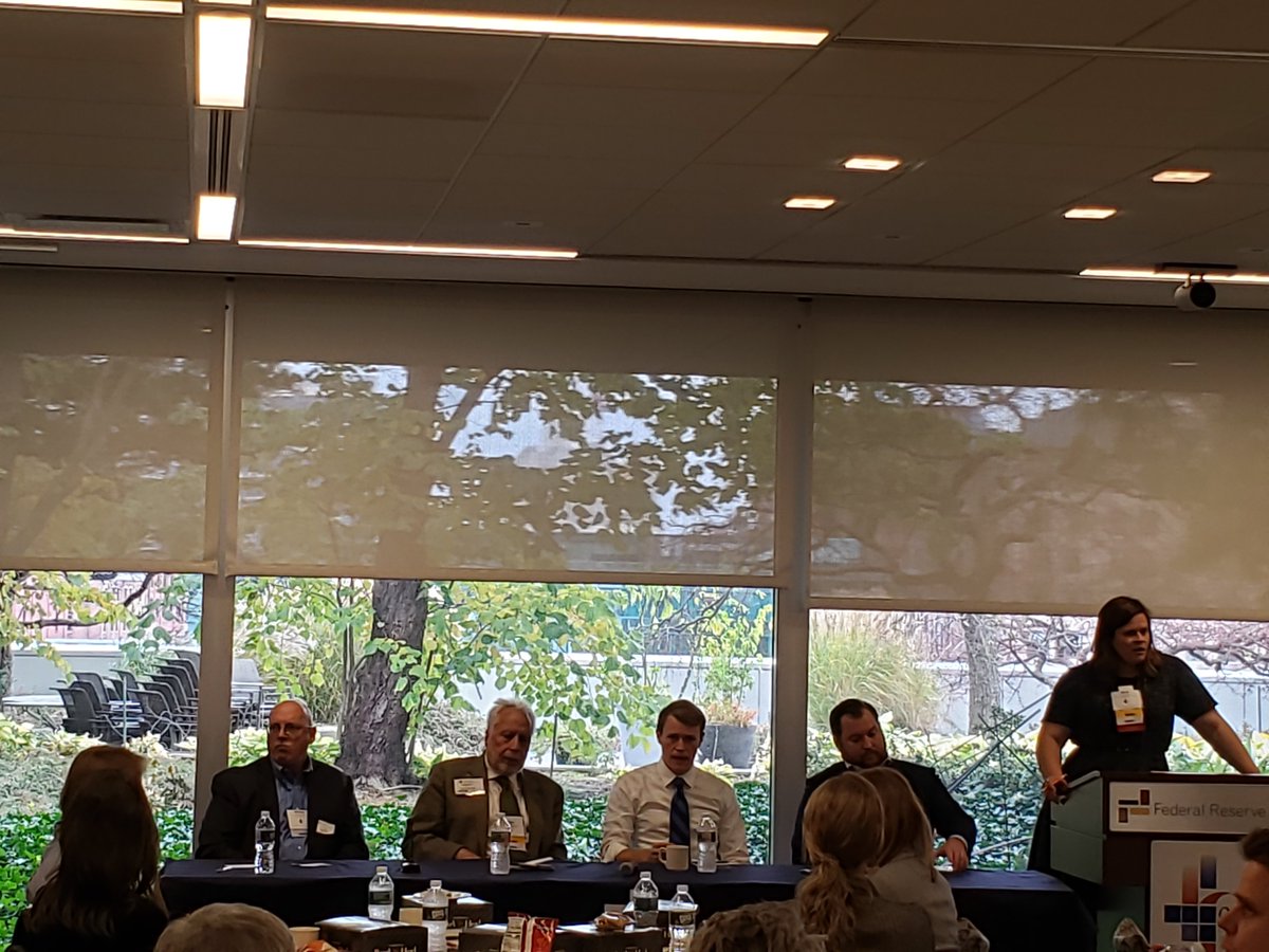 CDFA_Update's tweet photo. Take a bite of this: James Carras (@JamesCarras), Colin Higgins  (@colinthiggins), Michael O'Mara, and Ryan Rafter (@HilcoGlobal) are answering any questions you have on the Luncheon Session: Developing a Local OZ Strategy. What are some of your questions? @CDFA_updates https://t.co/uT5QzpBEId