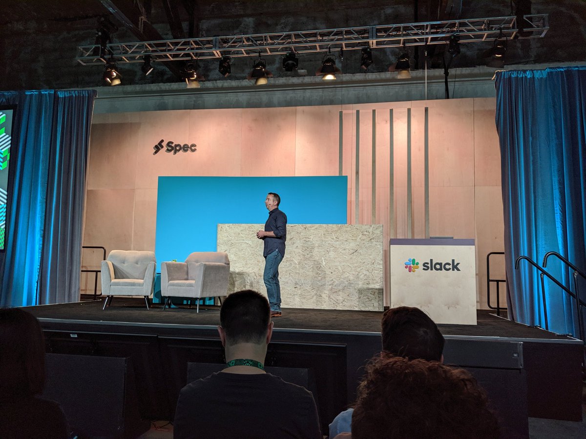 Excited to be here at Spec by <a href="/SlackAPI/">Slack Developers</a>. Look forward to an awesome two days! 👨‍💻 #SpecBuilds