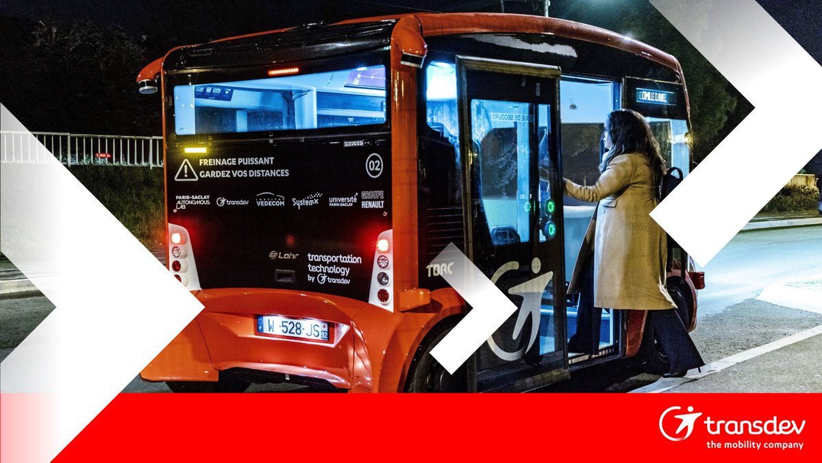 Transdev Group (@transdev) on Twitter photo #TransitTuesday 🇫🇷 Our #AutonomousShuttle made by <a href="/Cristal_by_Lohr/">Cristal by Lohr</a> on #ParisSaclayAutonomousLab. A shared electric night-time #TransportationSystem 100% secure thanks to real-time control ✅
📷 Jean Brice Lemal #TransitTuesday 🇫🇷 Our #AutonomousShuttle made by <a href="/Cristal_by_Lohr/">Cristal by Lohr</a> on #ParisSaclayAutonomousLab. A shared electric night-time #TransportationSystem 100% secure thanks to real-time control ✅
📷 Jean Brice Lemal