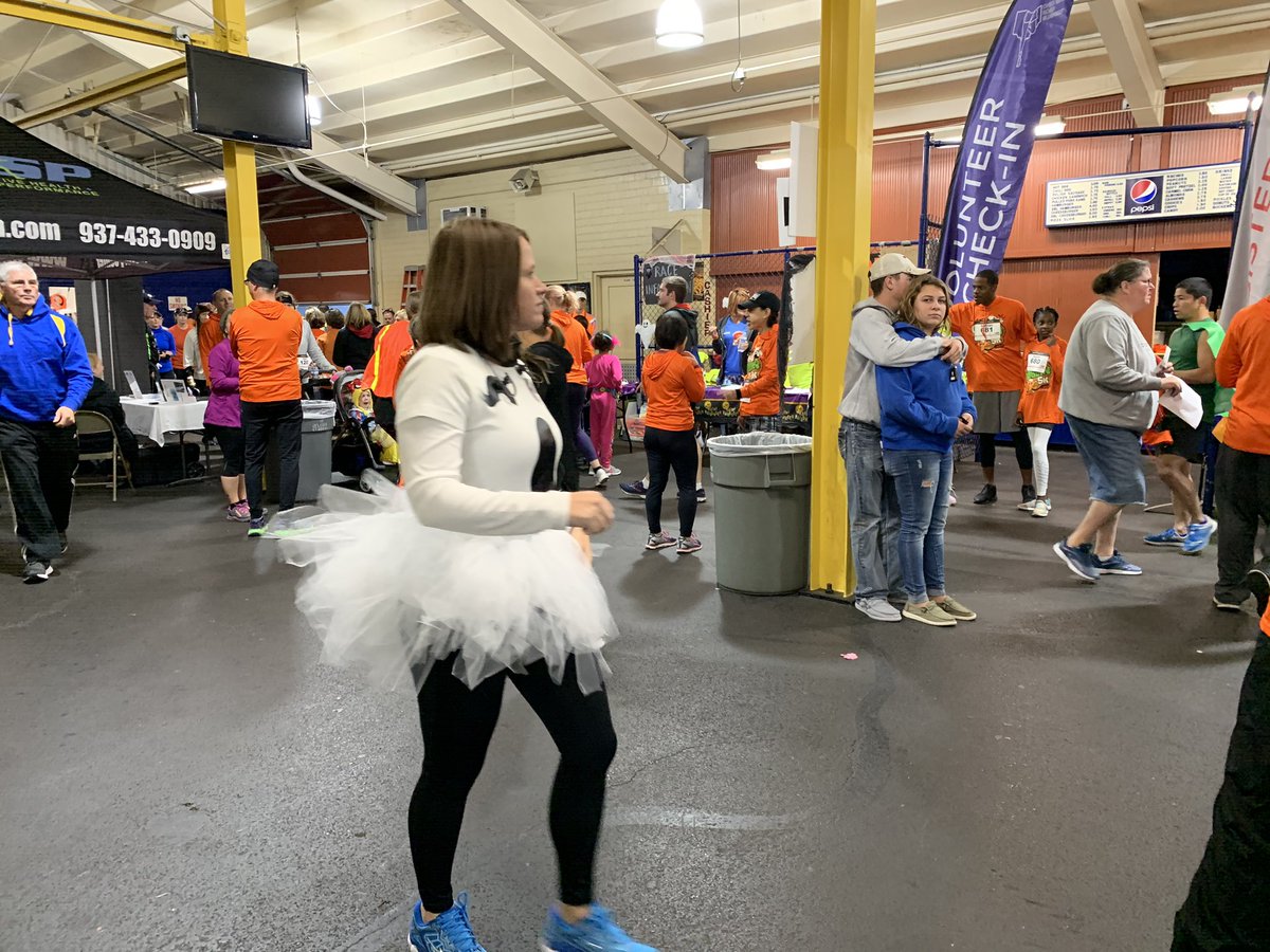 GEnrightWHIO's tweet photo. Weโre getting ready for the annual #ORRRC #GhostsNGoblins5K at #WelcomeStadium in #Dayton @whiotv https://t.co/brLSlbPGa2