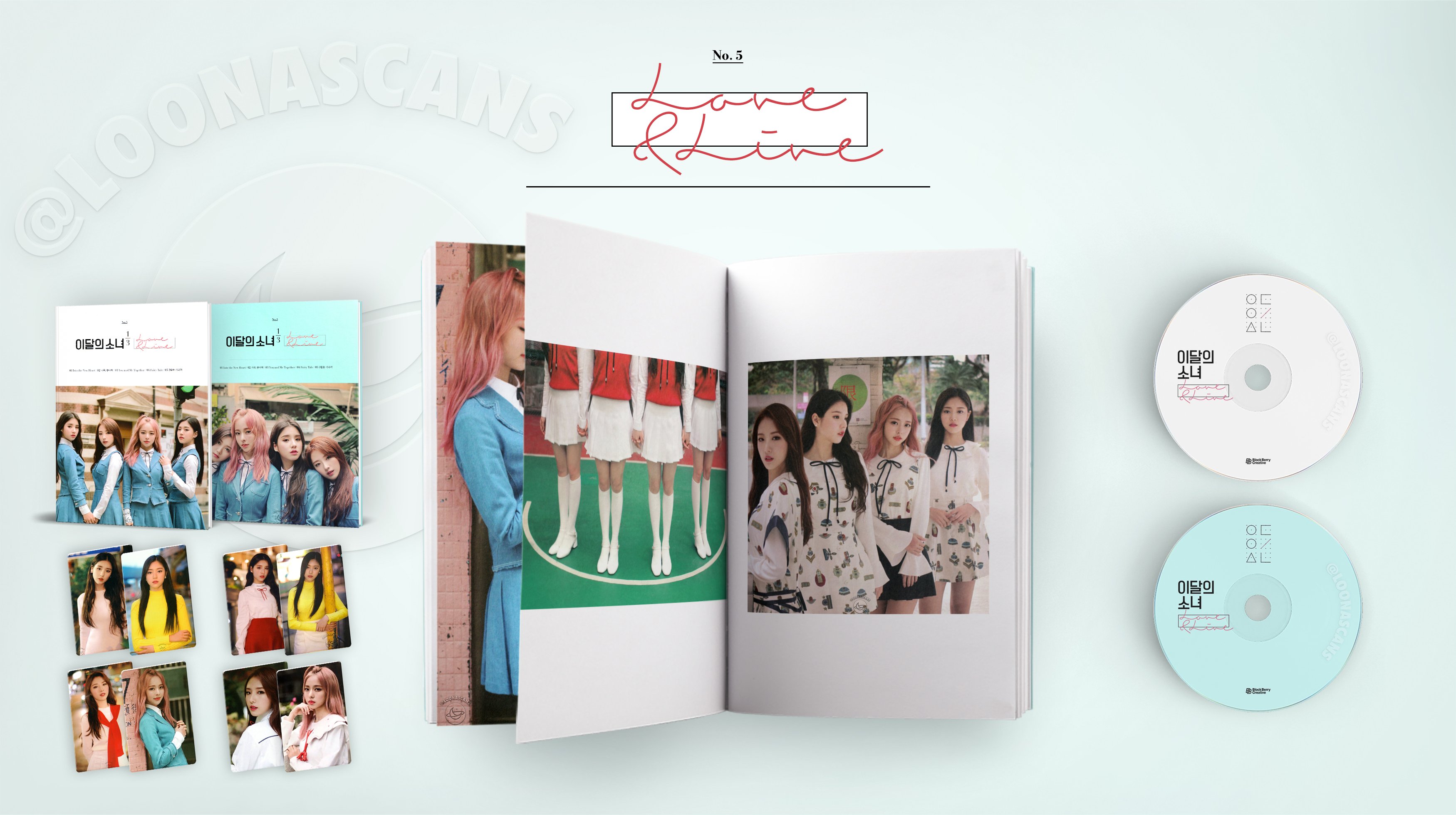 LOONA 1/3 Love & Live ハスルフォトカード付き LOONA 1/3 Love & Live ハスルフォトカード付き LOONA 1/3 LOVE &