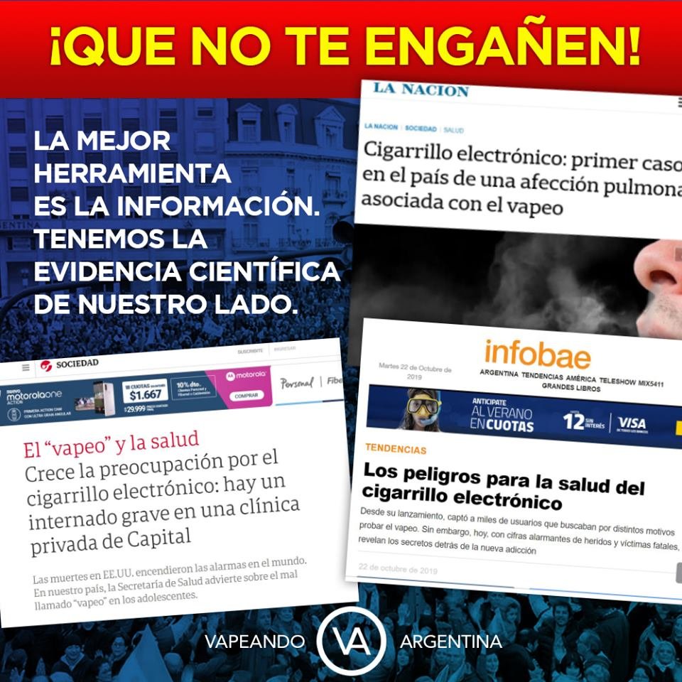 NormandoHall's tweet photo. Que no te enga��en! El Cigarrillo Electrónico es el método más efectivo y seguro para dejar de fumar. Su mal uso, como el de cualquier cosa, es perjudicial. Es como usar lavandina en un nebulizador. Abro hilo
#yovapeoyovoto 
#Campanella
@ClarinCom
@TodoNoticias https://t.co/taARJxh22H