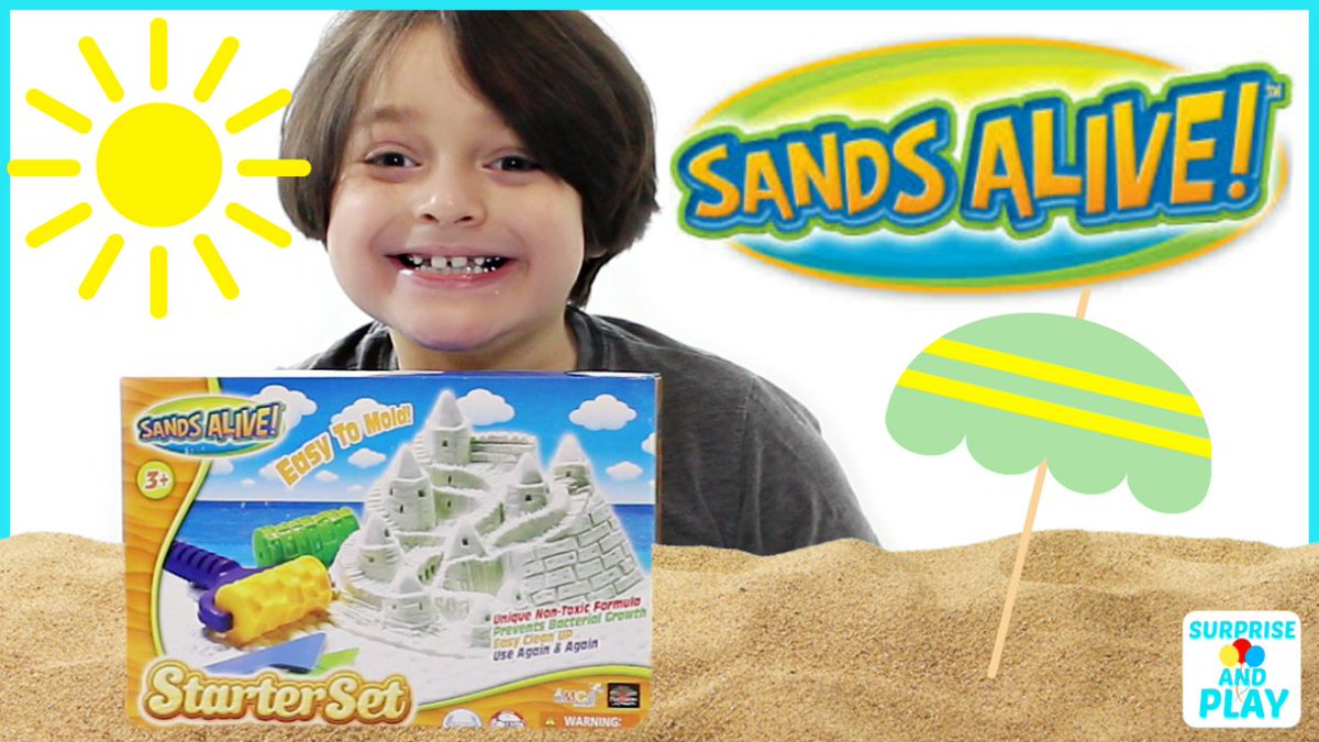 Sands Alive is one of the best sensory toys for kids with autism! 💙 Join us for some building and molding fun with this awesome sand that feels like play-doh and sand mixed together. 

👉 ow.ly/mbHQ50wRsEw

#sandsalive #playvisions #sensorytoys