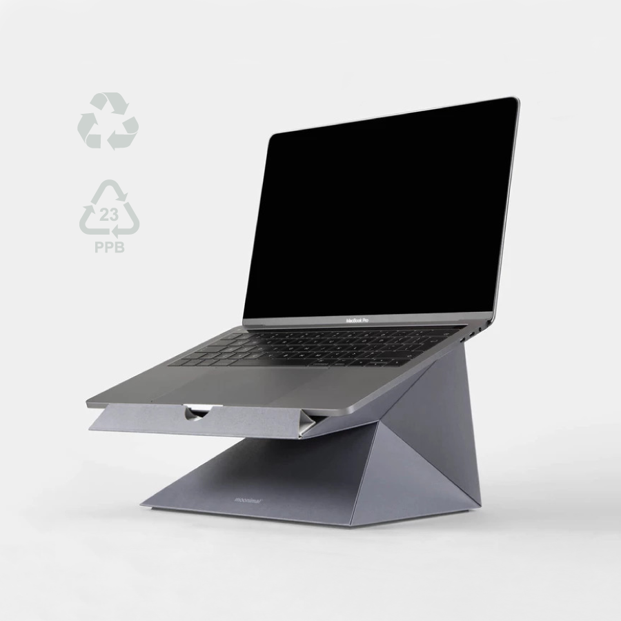 Can a high Macbook stand be made of cardboard? The answer is: yes!🙂

#macbook #laptopstand