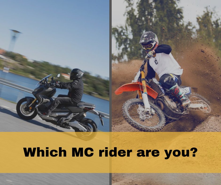 From adventure to dirt bikes, to HD cruisers, we all ride our Motorcycles differently. Which one are you?