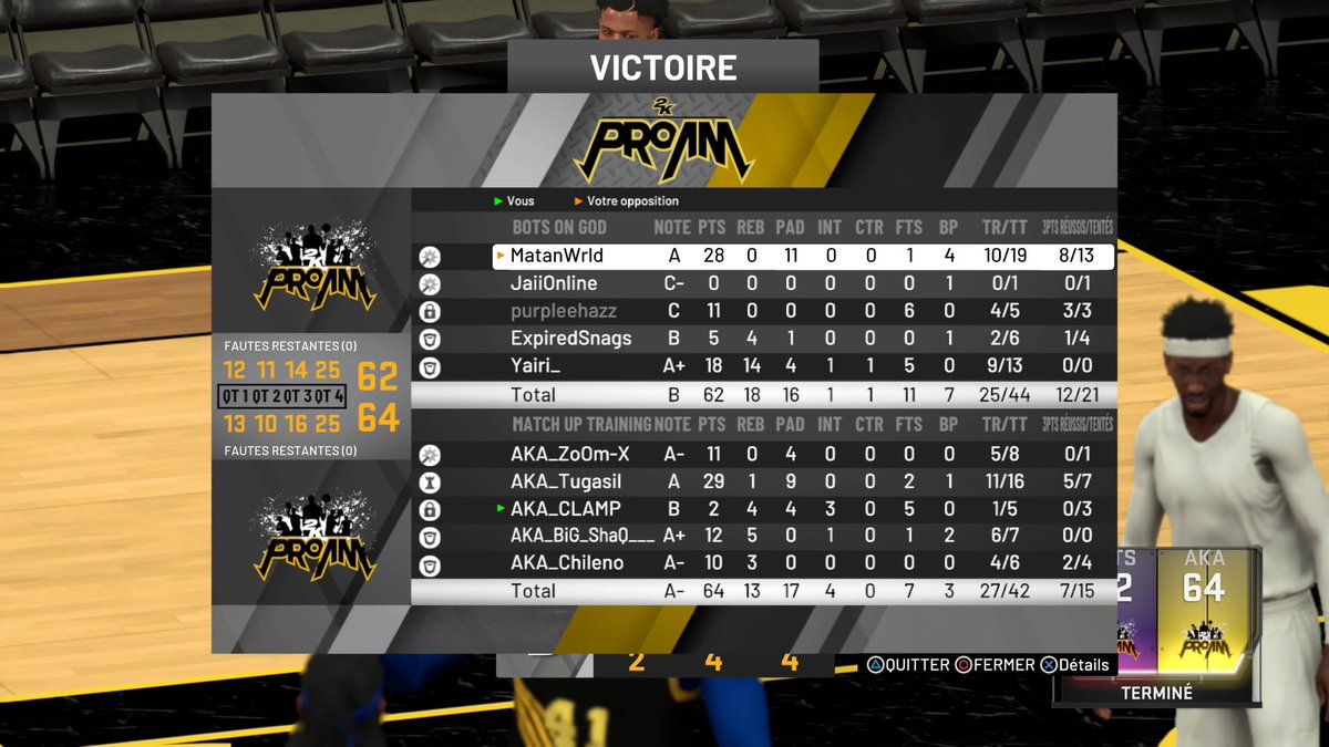 Blackout_NBA2K's tweet photo. Encore et toujours du boulot mais ont avance #Training https://t.co/pDnOGkST2y