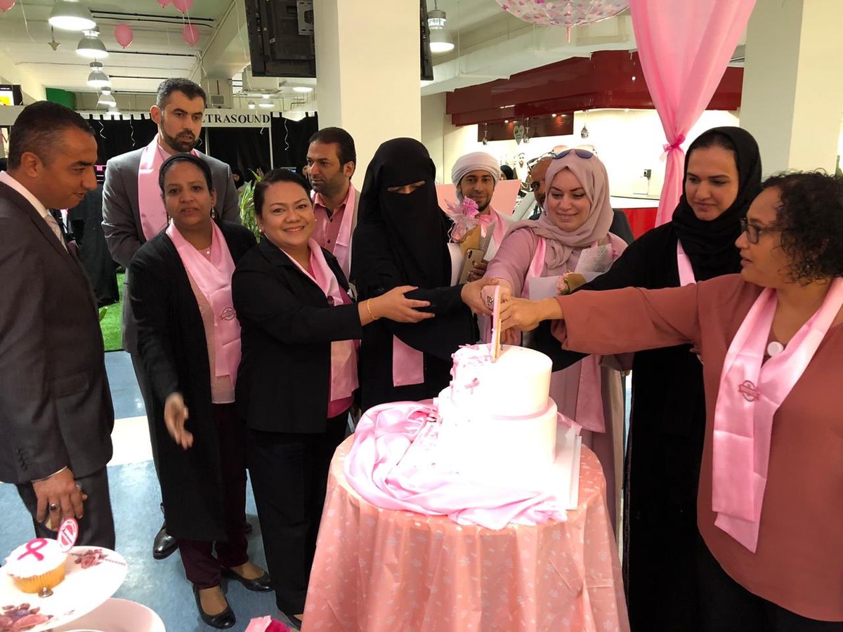 Shonelle1's tweet photo. Fujairah women’s college Breast cancer awareness event #healthsciences #hct #fujairahwomen #MedicalStudents #mammogram #MedicalImaging #Nursing #ThinkPink #BreastCancerAwarenessMonth #hct2019 https://t.co/vvFTFy42DV
