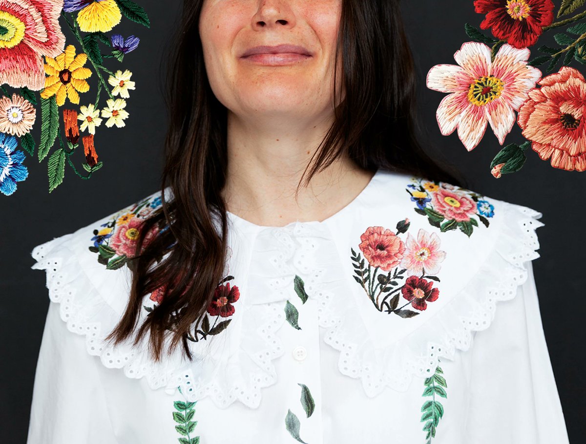 Check out our DIY #Midsommar halloween costume using Tessa Perlow's Embroidery Set! Click this link for our blog post with step-by-step instructions: bit.ly/2qBrxim.