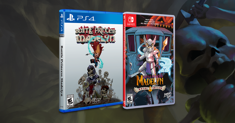 LimitedRunGames's tweet image. You could win a copy of Battle Princess Madelyn on PS4 or Switch!

Follow @LimitedRunGames &amp;amp; @CausalBitGames, then retweet this to be entered! We'll draw a winner Thursday, October 24 at 5:30pm ET.