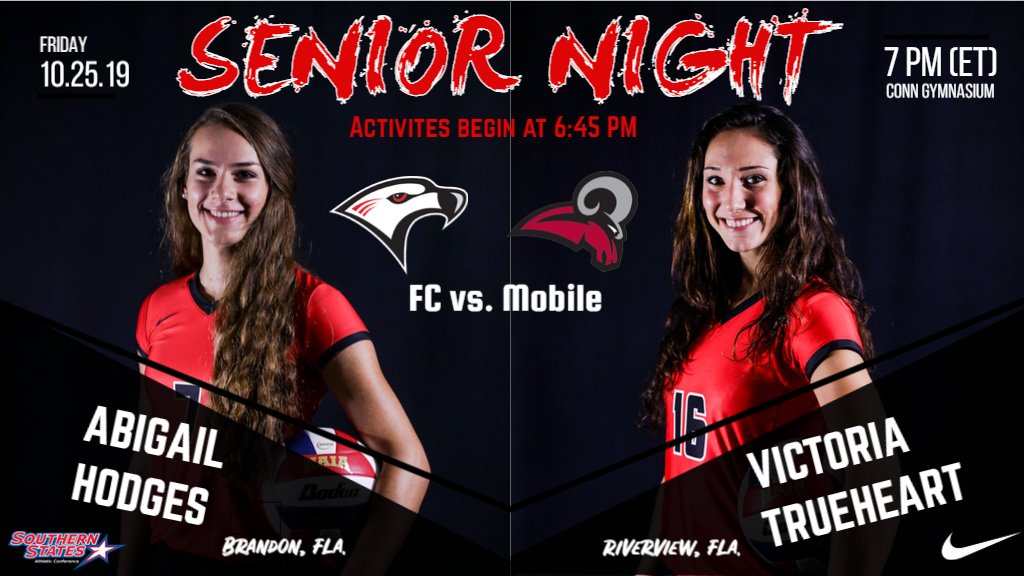 Senior Night on Friday!! Come support Victoria and Abigail!! #WeAreFC