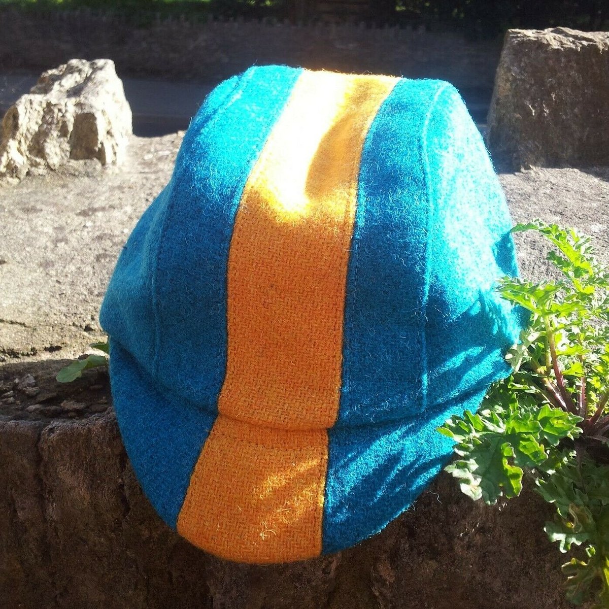 AmiCharnel's tweet photo. Unique Harris Tweed Cycling Cap, Turquoise And Yellow (Racer Style.) https://t.co/P6U7NWer0Z #amicharnel #thecapmaker #Harristweed #cyclingcap #cyclinglife #bikelife #bicycle #Cycling #handmade #britcraft #tweed #uniquegift #uniquegifts https://t.co/GmJgKfoQz9