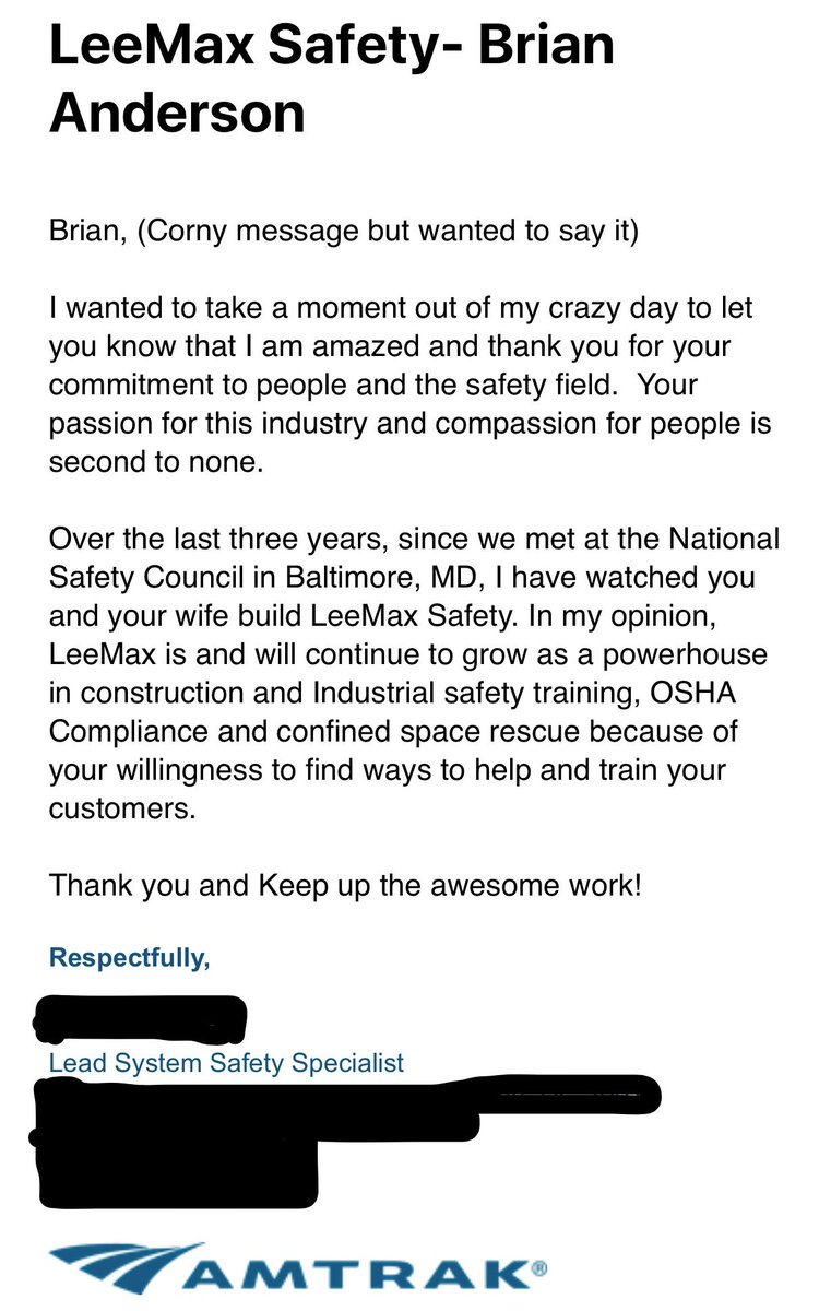 We have a vision!   <a href="/LeeMaxSafety/">LeeMaxSS.com</a> <a href="/LeeMaxBrian/">Brian Anderson</a> 
Does anyone notice? 
Do people care? 
I received this email today when I got back to the office after visiting a project that had me asking these questions to myself. Yes, people do notice and they care!
leemaxss.com