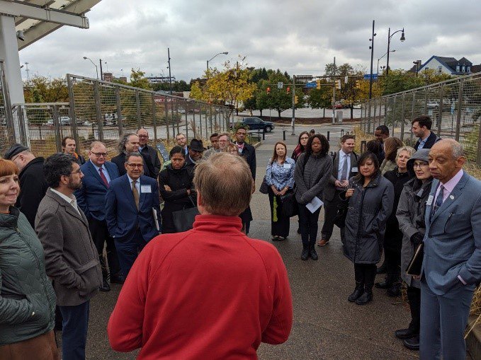 CleveFed_ComDev's tweet image. Our Community Advisory Council members toured #Pittsburgh neighborhoods last week to learn more about #TransitAccess and #NeighborhoodDevelopment. Thank you to @nhbdalliespgh, @breenplaces at @PGHTransit, @EastLibertyPgh, &amp;amp; #Wilkinsburg Mayor @MaritaGarrett.