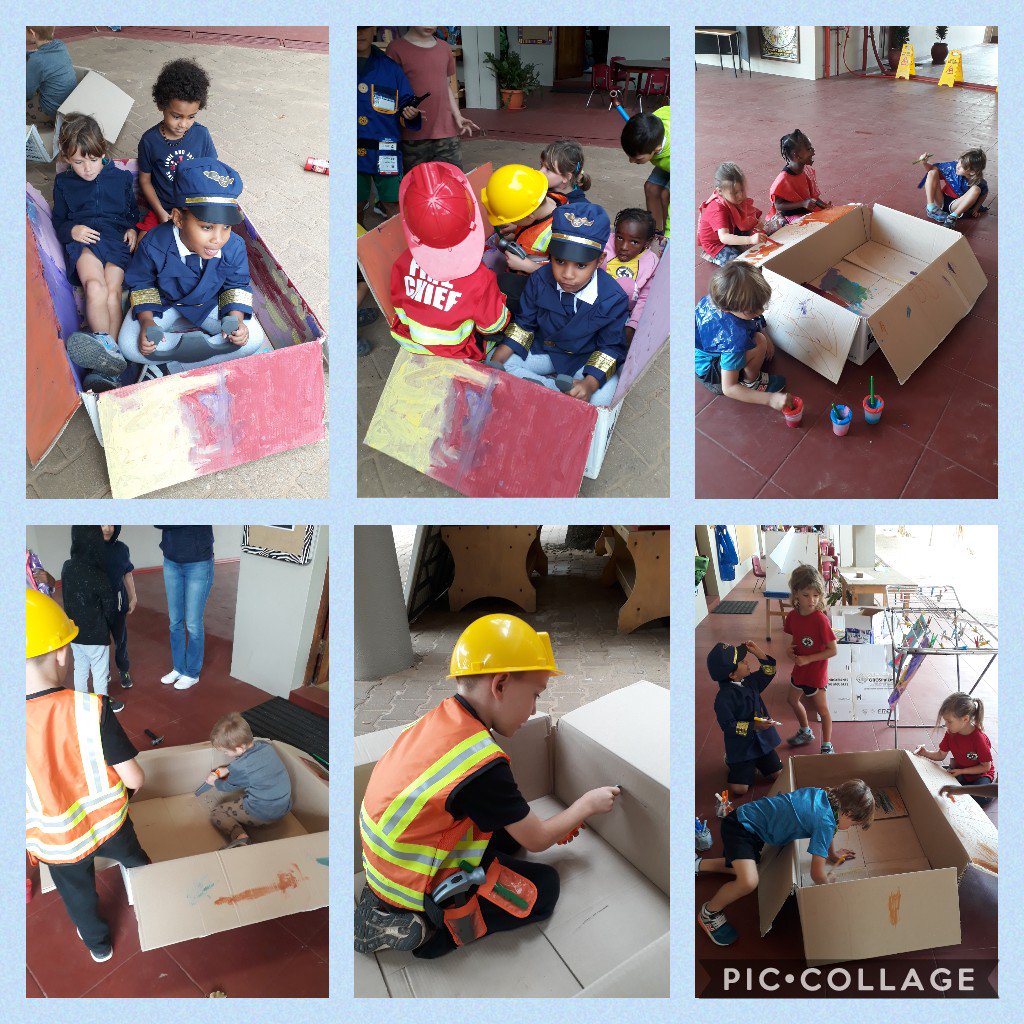 BevNeubert's tweet photo. A box is just a box ... unless you are a captain on a mission... #aism @kellijelli imagination will take you anywhere ... https://t.co/GLa1mzkyTn