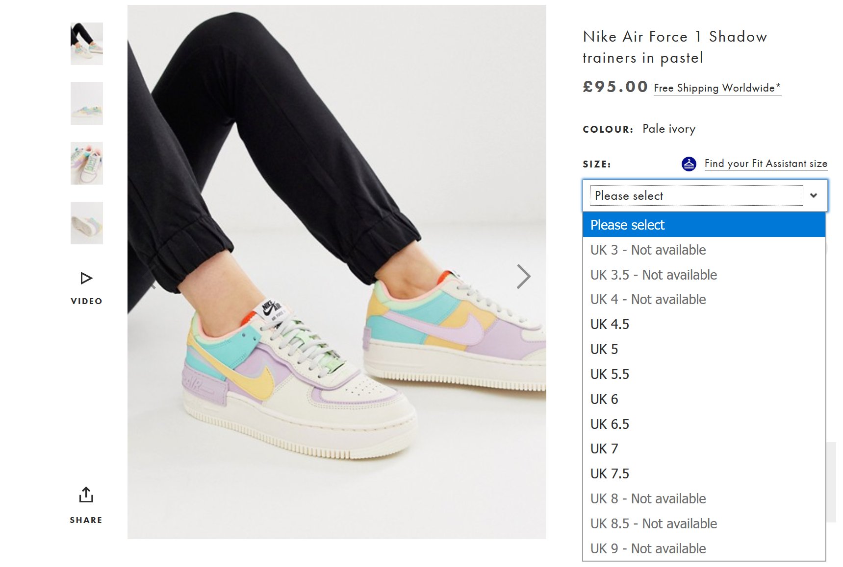 nike air force 1 pale ivory restock