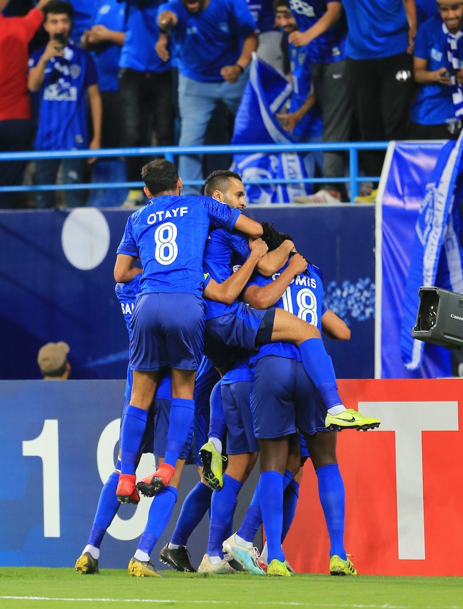 Let’s go To the final Hilalis .Glory is blue 🐾💙
 #ACL2019