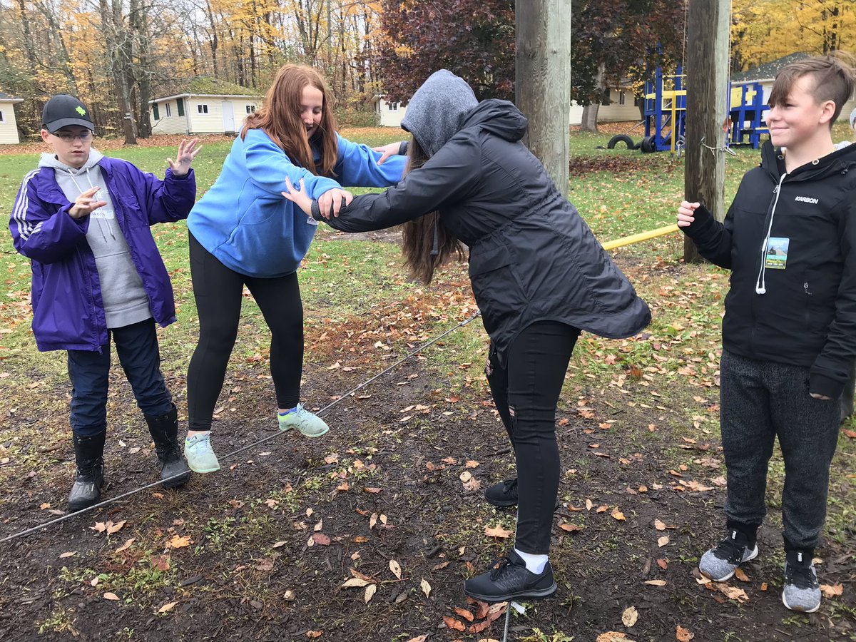 nssenviro's tweet photo. Let’s spend the day outside...even if it’s raining...it will be fun they said..and it was!! Annual Enviro field trip to YLCC! Let’s get our leadership on! #getoutside https://t.co/oCAkq3HXhL