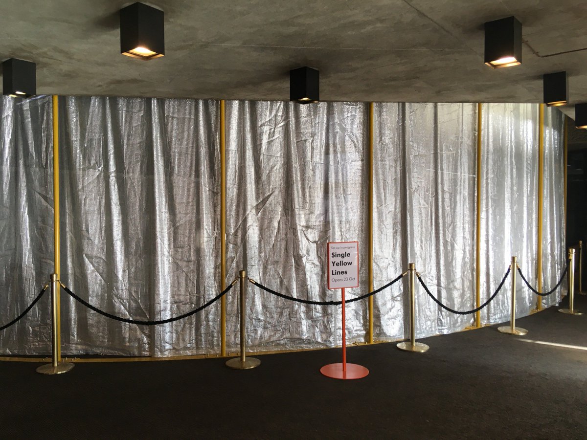 Setup in Progress: SYL <a href="/BarbicanCentre/">Barbican Centre</a> starts tomorrow from 12. Drop in or drop me a line if you want to pre-book painting or VR exercise sessions. Follow link for timings: barbican.org.uk/whats-on/2019/… #LifeRewired #SYL