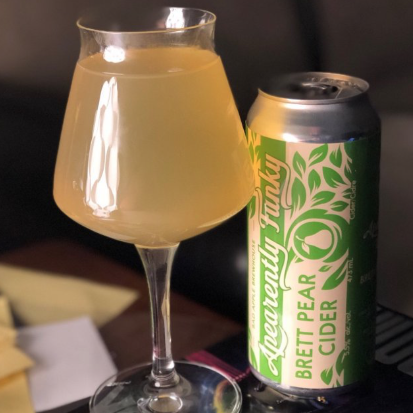 Rockheadhfx's tweet image. BAD APPLE'S Brett Pear Cider is straight out of the Annapolis Valley! Featuring cold snap pears and northern greening apples. 🍐🍏 You are going to 💚 this one! 
.
.
.
📸 by @bad_apple_brewhouse
#nscraftcider #craftcider #pearcider #unfiltered #cider #drinklocal #drinkcraft