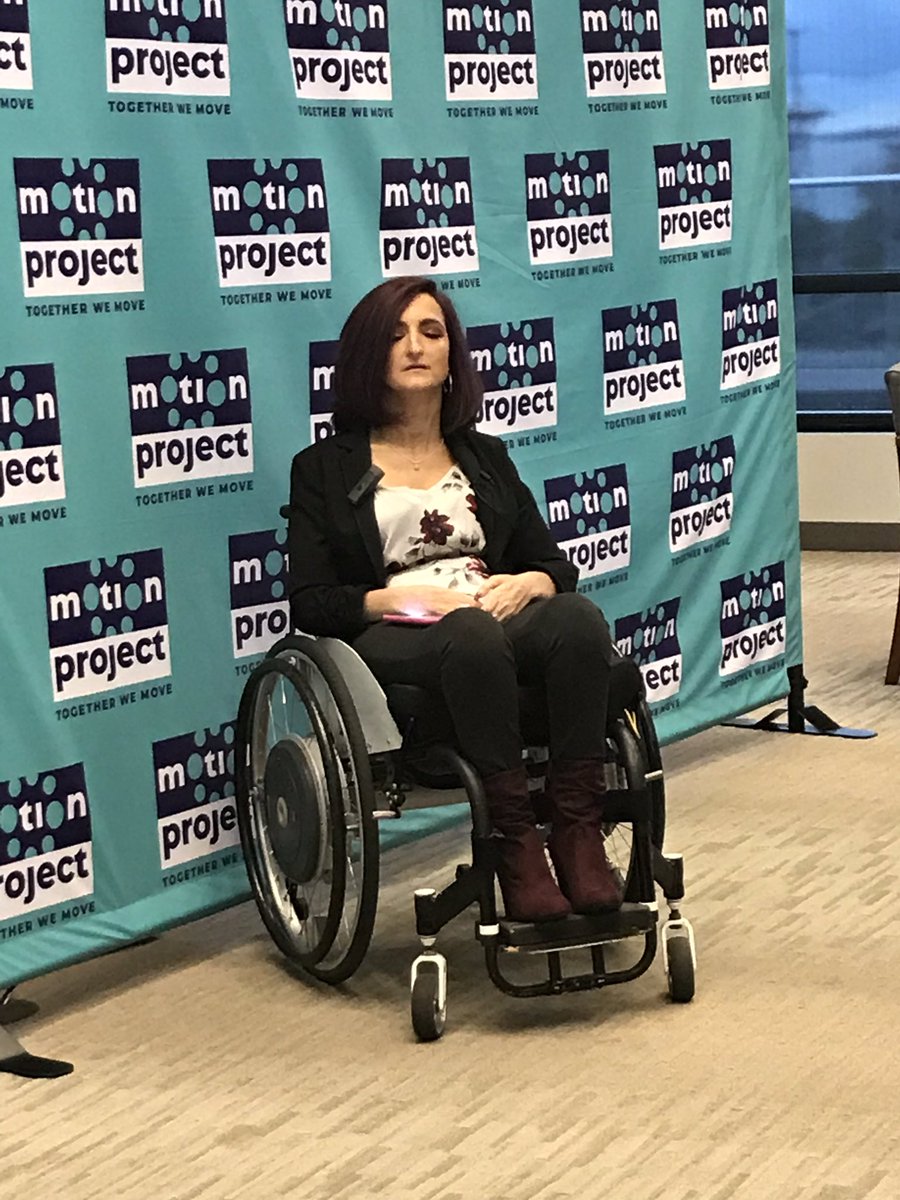 natebenson's tweet photo. 15 years ago today Natalie Barnhard suffered a spinal injury that forced her to move to Atlanta for recovery. Today she announced the #MotionProject, a facility that will open in Cheektowaga specializing in spinal injury recovery & research. A first for the region she says. @wgrz https://t.co/b59S5LO3OW