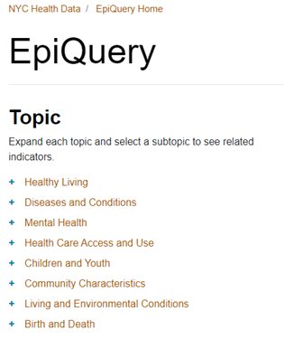 tamer_hadi's tweet photo. New @nycHealthy #PublicHealth data visualization tools launched yesterday.
LINK:
https://t.co/LM9CcaaCWf
#EnvironmentalHealth #Epiquery #CommunityHealthProfiles https://t.co/o4T3dMoCty