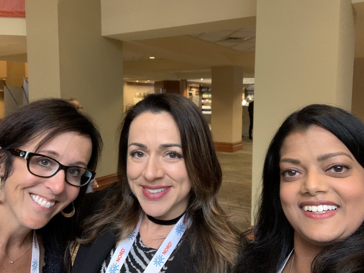 The rare occurrence when the three of us are under one roof! Love and respect for these woman! @SwapnaSpeaks @PTENFoundation @DebbieDrell #NORDSummit