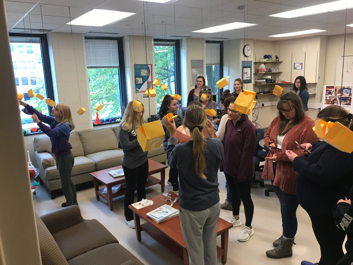 asknquestions's tweet photo. EdTec 350 preparing for @breakoutEDU activities they've designed for College Mentors for Kids coming next week! Great run through today for the 1st and 5th Grade Teams! Good suggestions on how to improve. @ballstatetc @BSUEdStudies @EdTecBSU @NESTT_TC_BSU https://t.co/FtUp9wOJEU