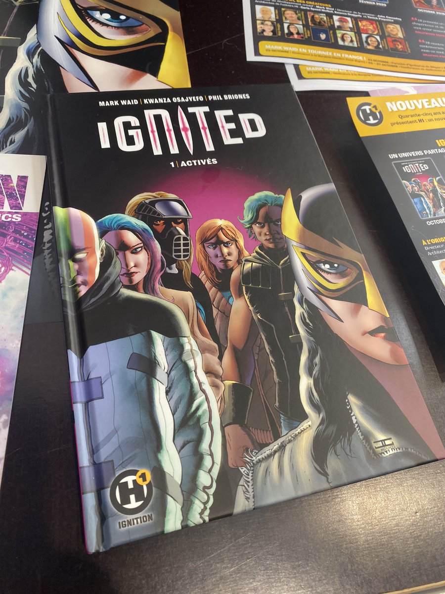 GGla team pour le troisième #PopCultureDays  avec du @KazeFrance, <a href="/leshumanos/">Les Humanoïdes Associés</a> <a href="/Glenat_Manga/">Glénat Manga</a> etc etc