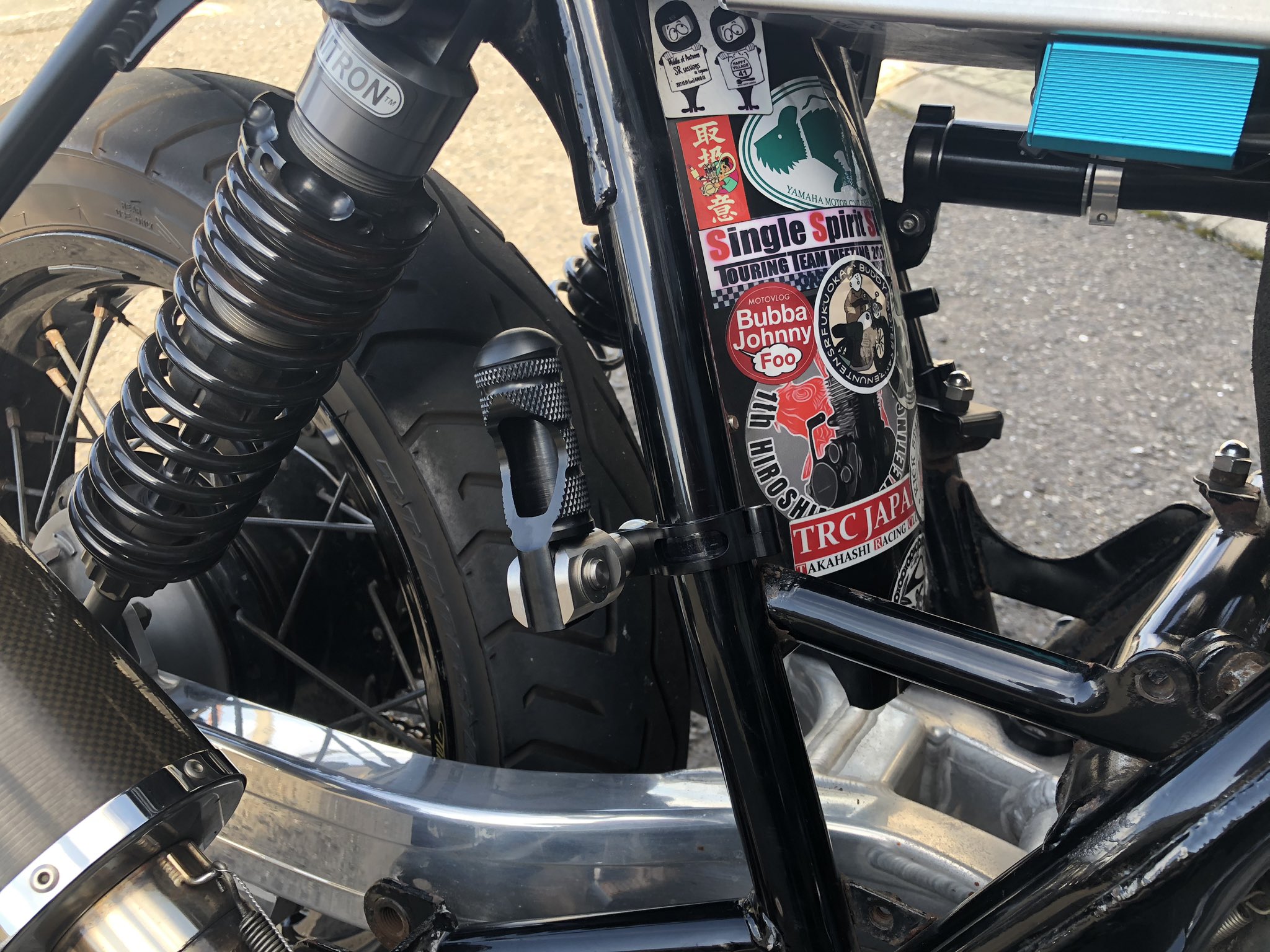 OVER RACING オーヴァー タンデムステップ プレートキット SR400