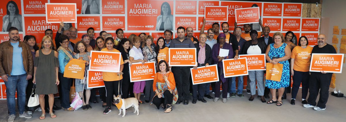Thank you to my amazing team! Your hard work &amp; dedication is inspiring. Though last night wasn't the result we wanted, a federal campaign is, by definition, subject to the whims of federal party electoral fortunes. But this is far from over. We'll continue to paint #HRBC orange!