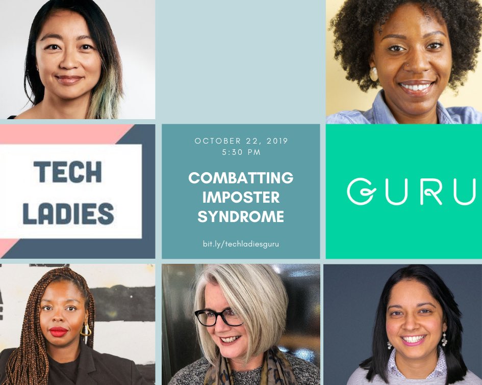 ronetheaw's tweet image. Bittersweet moment as I host my last event in Philly for a while. Join us as we tackle imposter syndrome with @hiretechladies &amp;amp; @Guru_HQ tonight! #techladies #guru #100percentthat...