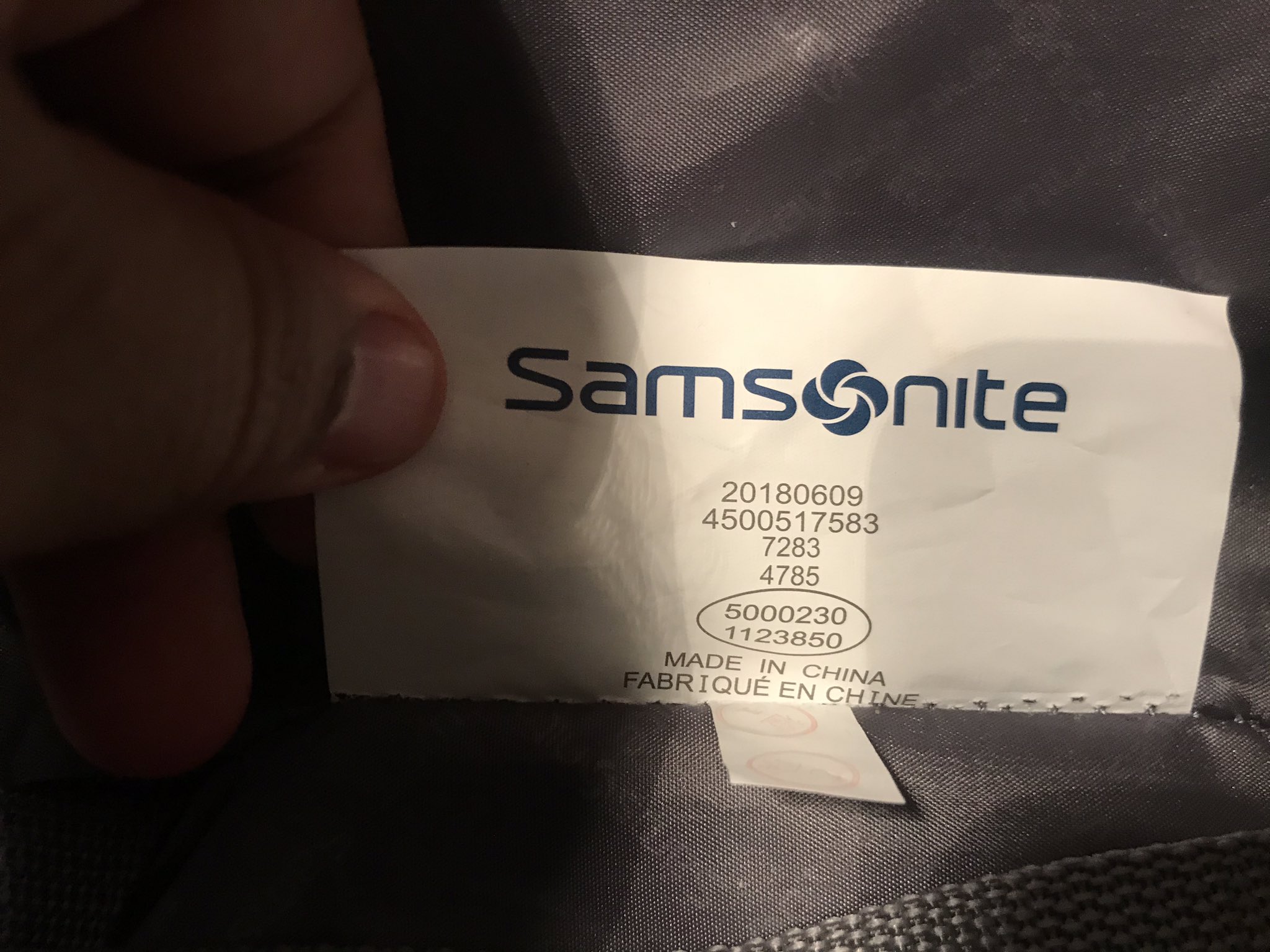 Samsonite 5000055 1000621 Clearance