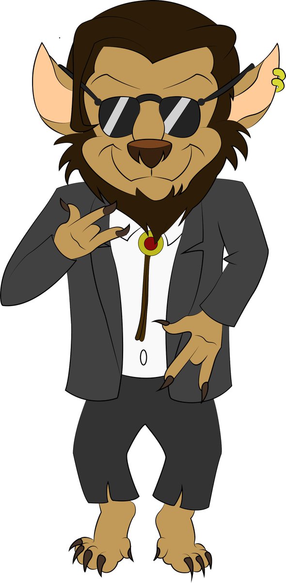 LittleEvils's tweet photo. Meet Wolfin' Wolf! 
Founding member of the Little Evils gang - his pet peeve AND secret desire is to be scratched behind the ears. 

Sometimes trying to be evil sucks!

#Enjin backed collectible cards coming soon! 

#ERC1155 #RHOVIT #Blockchain #Ethereum https://t.co/JpclayMk4z