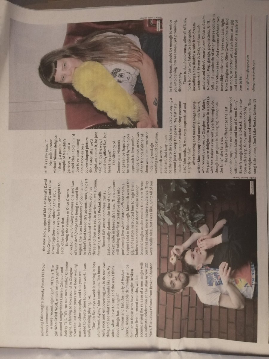 Those lovely folk at the Skinny only went and featured a piece on our Archipelago EPs.

Tomorrow we'll be announcing details about Volumes 3 &amp; 4 featuring Pocket Knife and Moonsoup
🐙🦑🐙🦑🌛🌕🌖🌜

theskinny.co.uk/music/intervie…