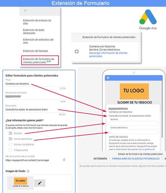 adrian_jordan's tweet photo. Google Ads. ha lanzado una nueva extensión de formulario de clientes potenciales para los anuncios de la red de búsqueda, que complementa a la perfección la extensión de llamada. 
 #googleads  #google https://t.co/l6PvkFQlnt
