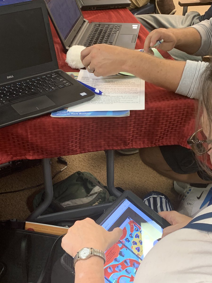FCPSAdaptedPE's tweet photo. Our MS Inclusive PE Teachers & MS L4L Teachers worked together to find books that could be read in the classroom & also in PE to incorporate movements & skills! #fcpspe #readinginpe #adaptedpe #collaboration #peandclassroomteacher #booksinPE https://t.co/lZgpgdzp1u