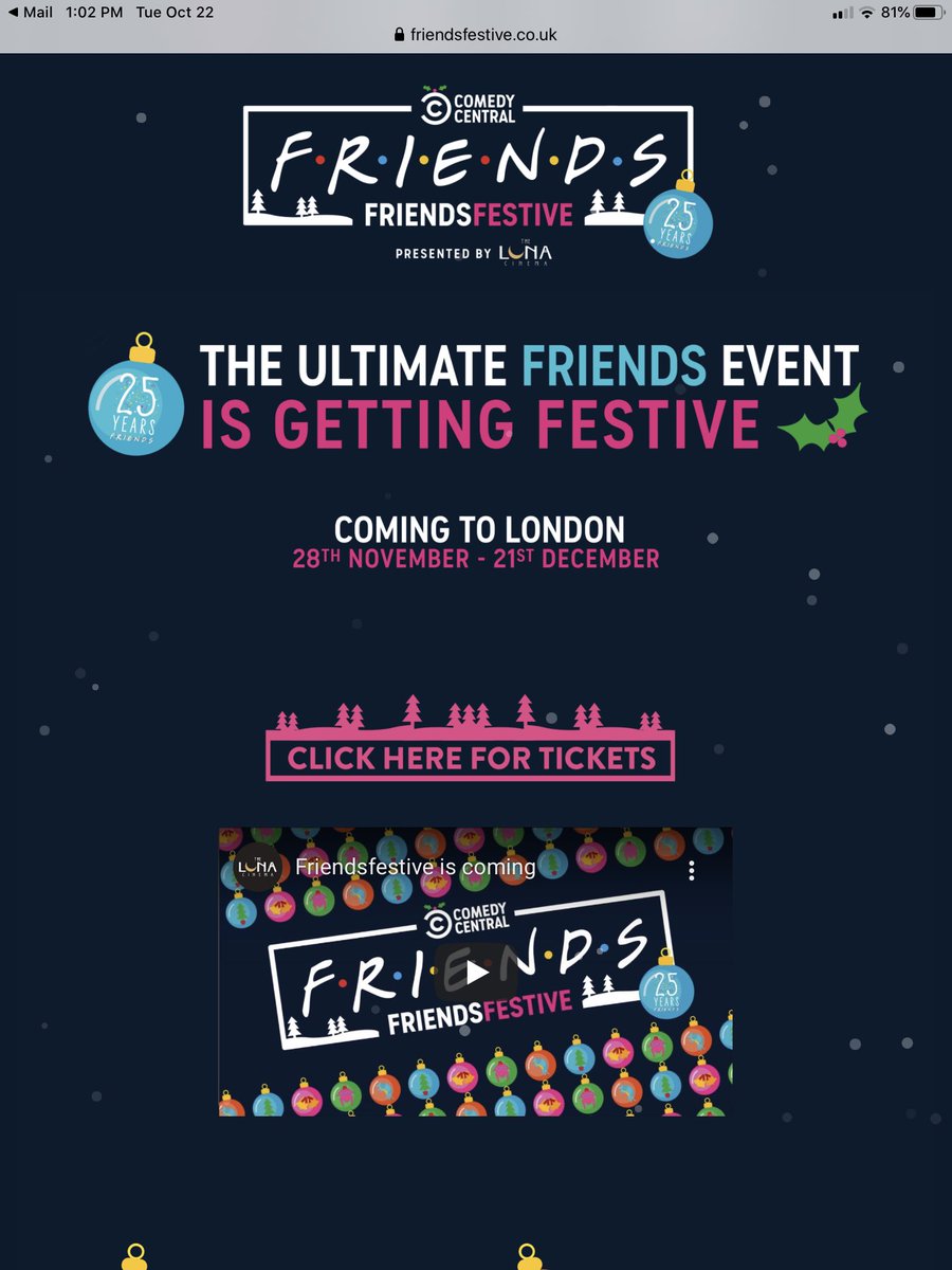 JeffreyKlarik's tweet photo. Hey, UK🇬🇧💂🏻👋🏻
David and I will be there, will you?🎟🎡@FriendsTV @ComedyCentralUK https://t.co/oy6gkIbRdm