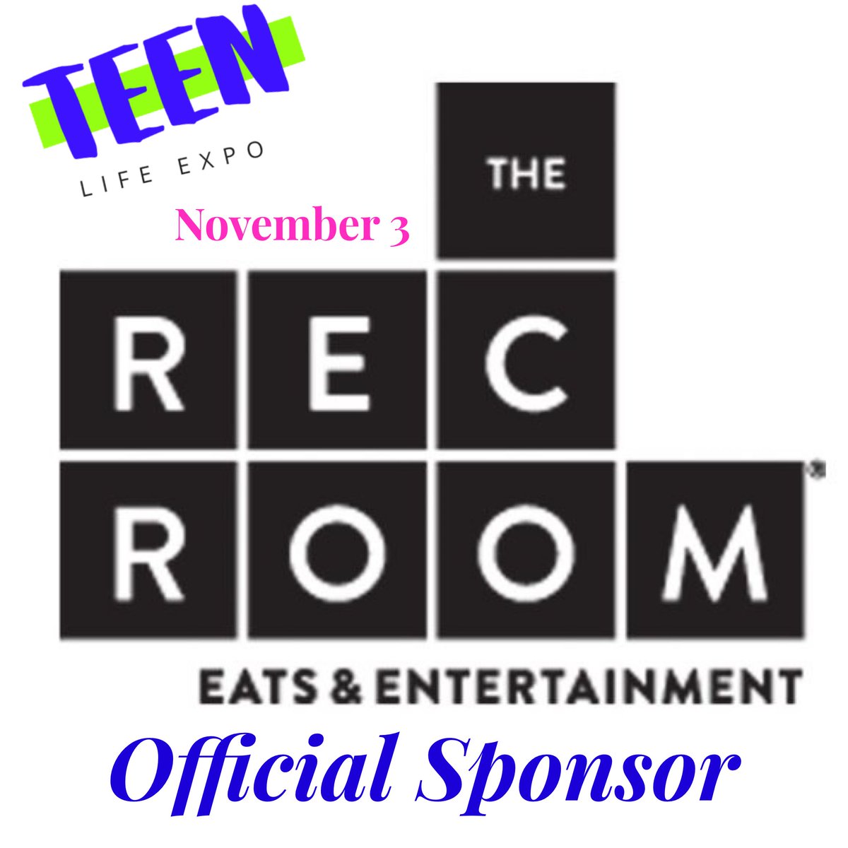 nl_expo's tweet photo. @TheRecRoomCa  🌟Exciting News🌟...we’re thrilled to welcome The Rec Room St. John's to the Teen Life Expo as our event Sponsor! Visit them on Sunday, November 3 at the Comfort Inn for interactive Games and Prizes! 
#recroom
#eatsandentertainment
#eventsponsor
#teenlifenl https://t.co/g78oGumSPC