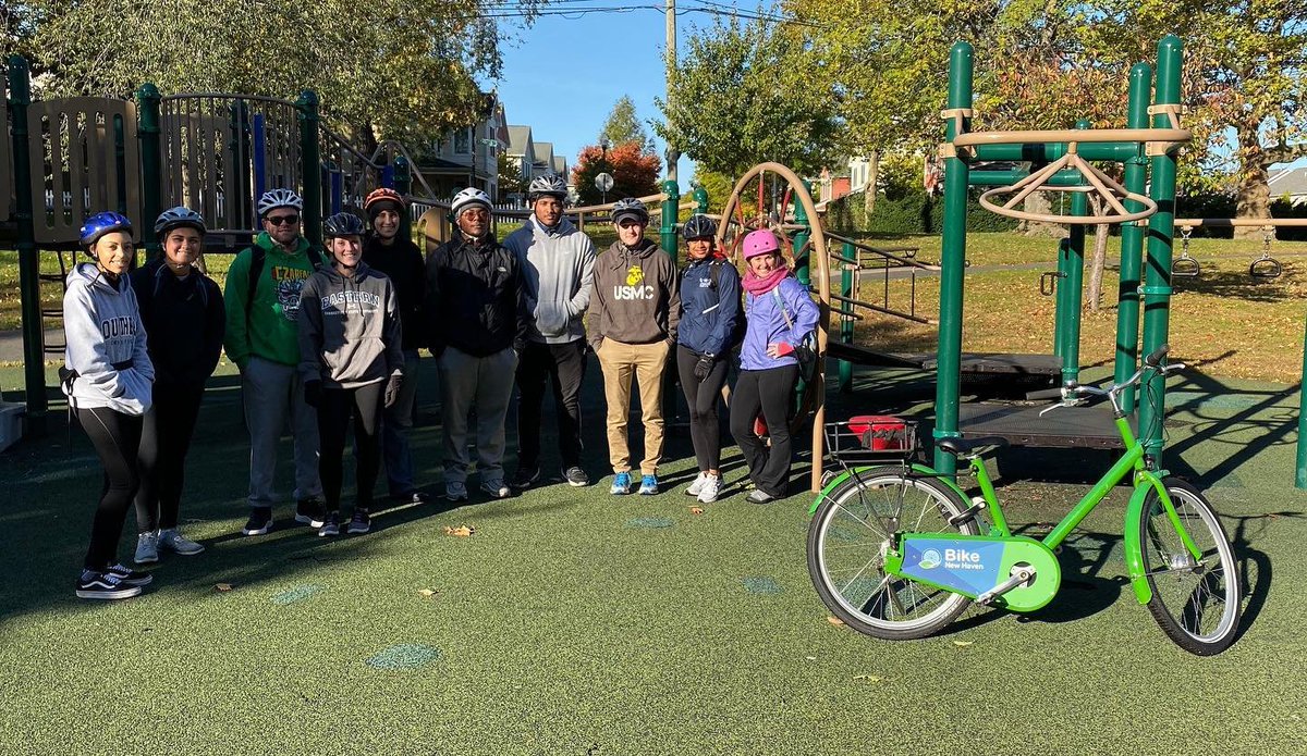 bikenewhaven's tweet photo. Interested in using #BikeNewHaven bicycles to organize a group ride? Send us a message at bikenewhaven@p3gm.com! https://t.co/bjZdNR2A7f