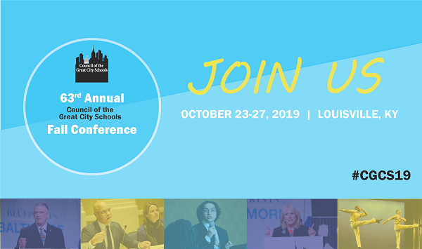 Are you attending #CGCSFallCon19 tomorrow? So are we. Come say hello. #elevateeducation #CGCS