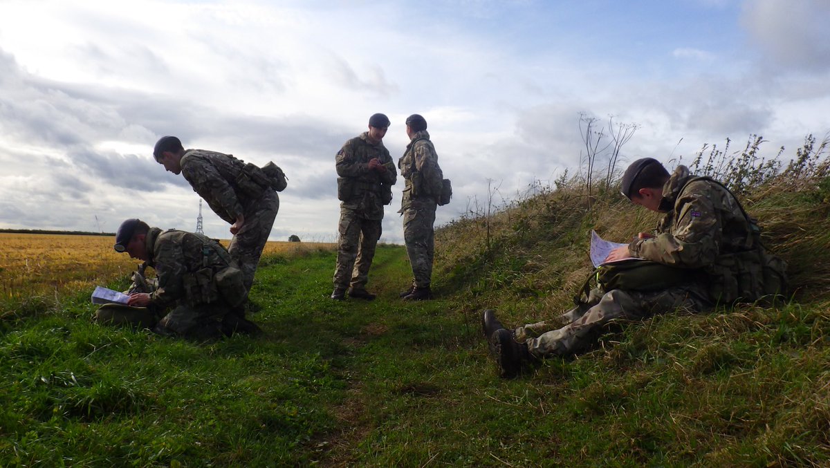 RAF_NCACITC's tweet photo. NCACITC 281 deployed to Caythorpe and Beckingham Training Area to conduct some Navigational Exercises, putting the theory into real life navigation training whilst carrying out tasks and incorporating leadership skills, in anticipation of our first exercise commencing next week. https://t.co/S76M7evrKz