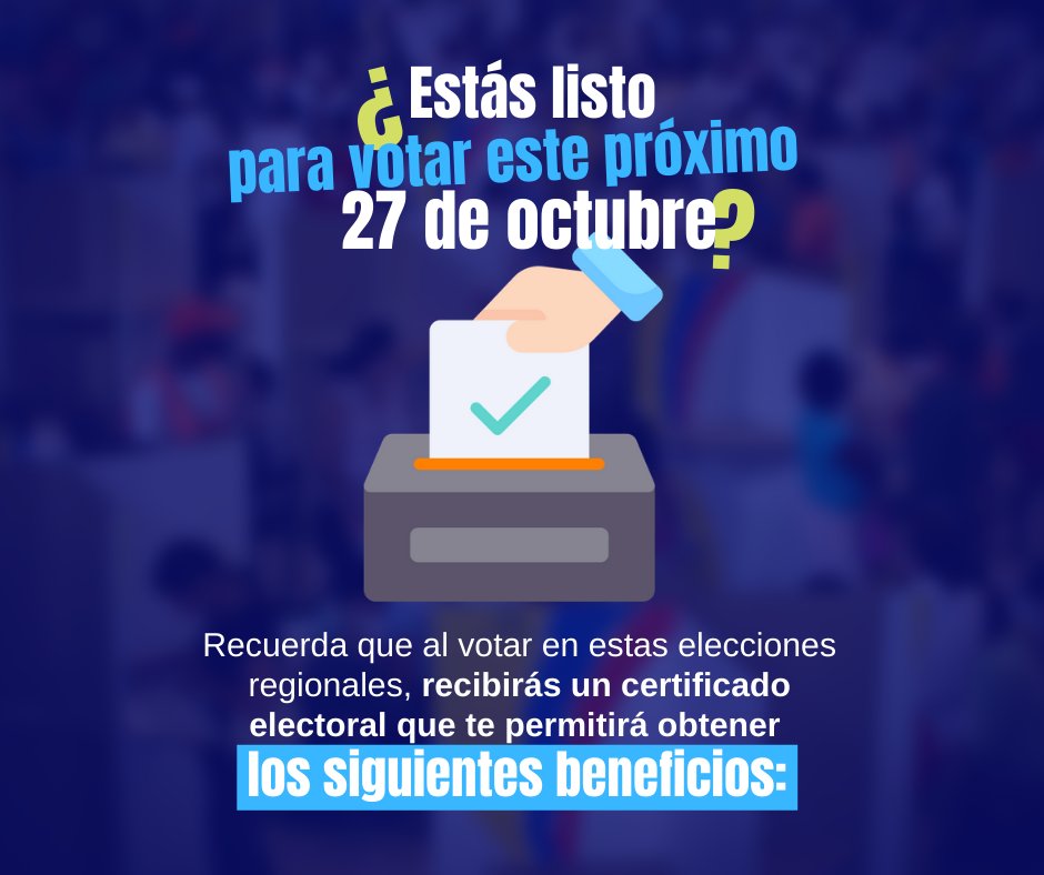 AnaPaolaAgudelo's tweet photo. #ColombianoEnElExterior cuéntale a tus familiares en Col 🇨🇴 sobre los beneficios de participar en las elecciones del  27 de oct, e invítalos a votar por los candidatos de @PartidoMIRA

📍 Puestos de votación: https://t.co/s6QpoetKo3...

📍 Candidatos: https://t.co/i4ZAwAskP3 https://t.co/zJmsF6nVUU