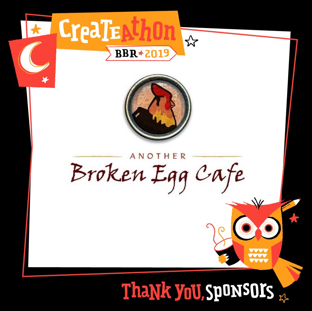 bbrcreative's tweet image. We're sending all the love to @anotherbrokenegg for sponsoring this year's @CreateAthon! Their donation will provide brunch-a-licious lunch options for our hungry creators, helping to keep the productivity ticking all afternoon. From the bottom of our bellies — thank you! 🙏🏼