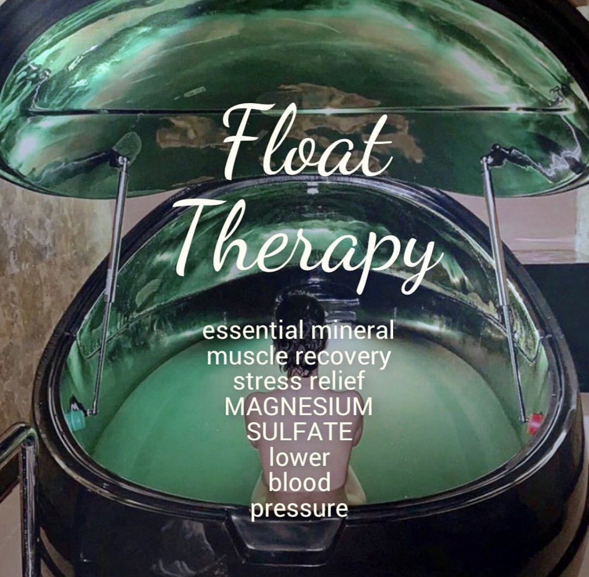 TheLabPRC's tweet image. #Floating is beneficial for optimal brain function and mood enhancing, lowering  inflammation and improving sleep. Mention this post when booking and receive $25 off a session! 951-394-2653 #float #floatpod #deprivation #dreampod #water #relax #unwind #decompress #magnesium
